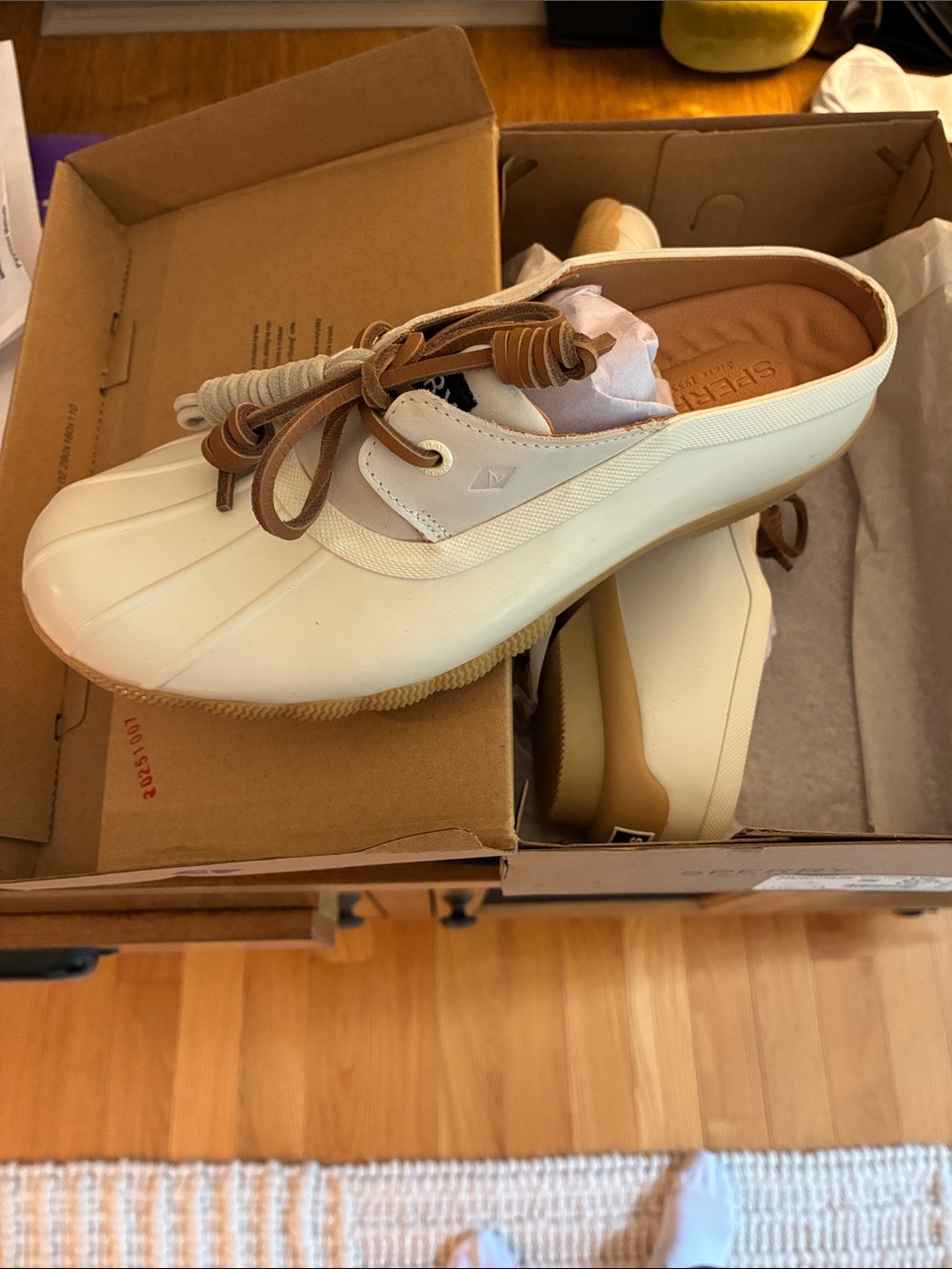 Women’s Sperry saltwater mule 7.5
